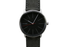 Lade das Bild in den Galerie-Viewer, M | C29 Schwarze Linie | Graues Wildleder-Armband